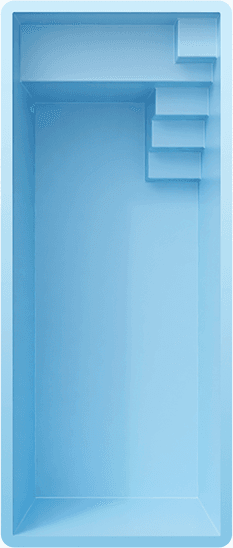 Piscine Polyester modèle Couloir Mini