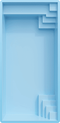 Piscine Polyester modèle en-Vau