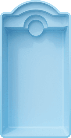 Piscine Polyester modèle Porquerolles