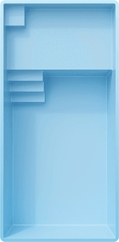 Piscine Polyester modèle Prado-plage